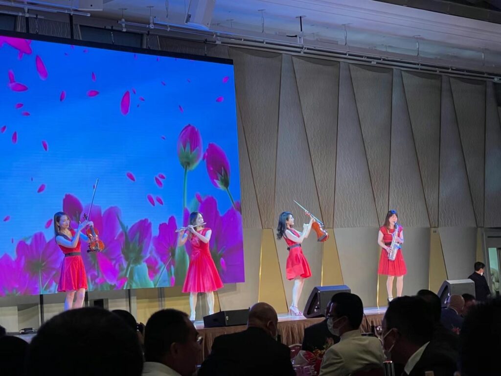 春節にて生演奏のご依頼を頂きました