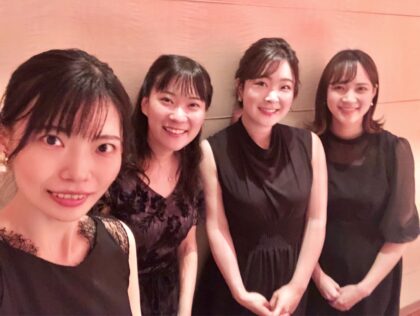 弦楽四重奏でクラシック生演奏のご依頼でした