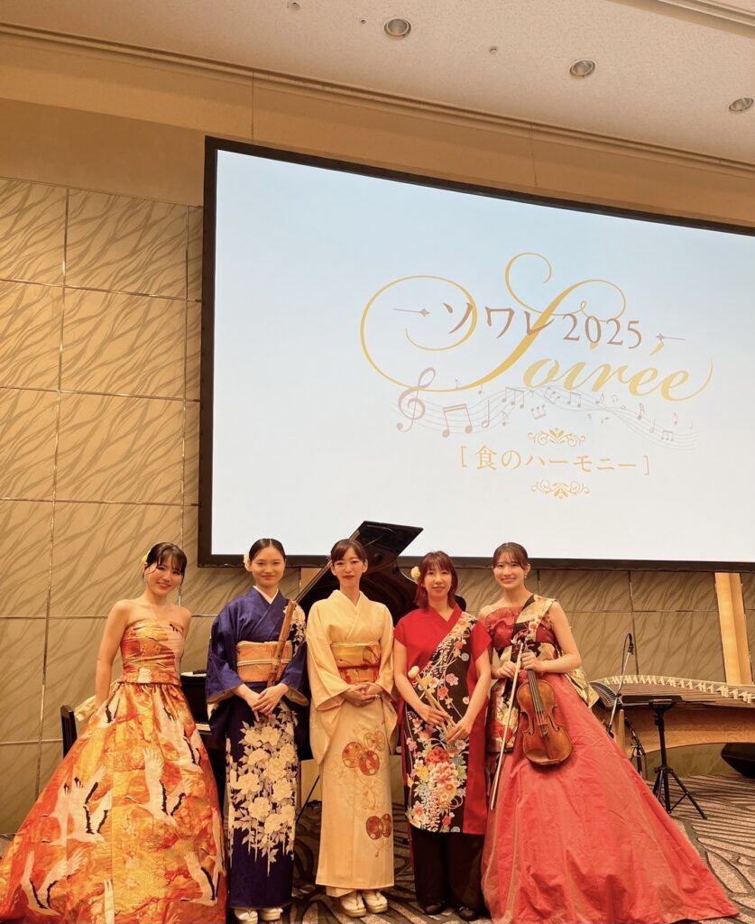 なでしこオーケストラの生演奏は人気があります