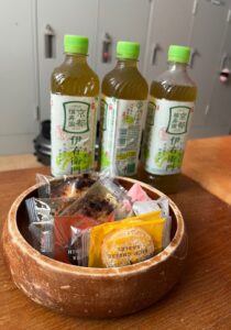 演奏の際にご馳走になりましたお菓子です