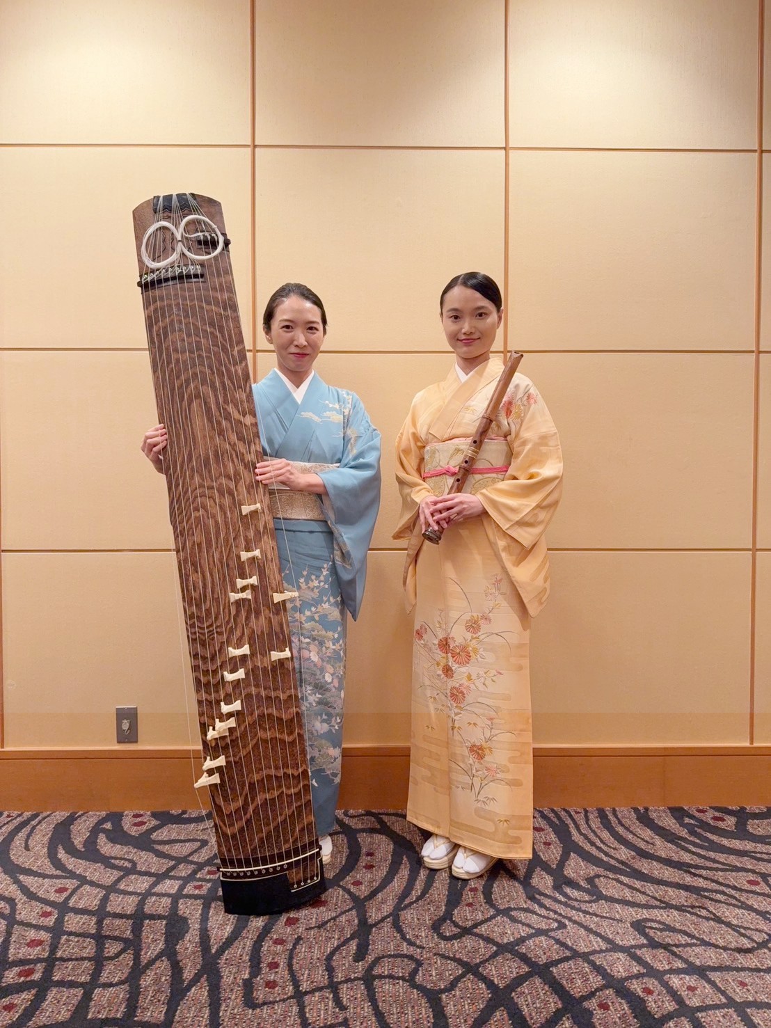 【尺八とお箏】黄綬褒章受章感謝の会　セルリアンタワー東急ホテル