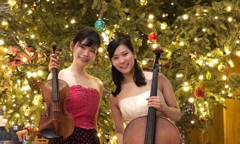 ヴァイオリンとチェロの二名編成で御依頼頂きました